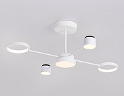 Люстра на штанге Ambrella Light FL FL51631 цвет плафона/подвески Белый, цвет арматуры Белый-3