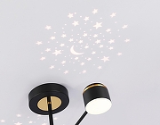 Люстра на штанге Ambrella Light FL FL51632 цвет плафона/подвески Черный, цвет арматуры Золото, Черный-10