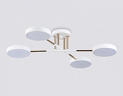 Люстра на штанге Ambrella Light FL FL516331 цвет плафона/подвески Белый, Золото, цвет арматуры Белый, Золото-4