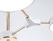 Люстра на штанге Ambrella Light FL FL516333 цвет плафона/подвески Белый, Золото, цвет арматуры Белый, Золото-6