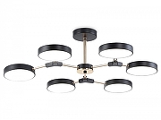 Люстра на штанге Ambrella Light FL FL516334 цвет плафона/подвески Черный, Золото, цвет арматуры Золото, Черный