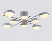 Люстра на штанге Ambrella Light FL FL516339 цвет плафона/подвески Медь, Серый, цвет арматуры Медь, Серый-2