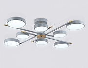 Люстра на штанге Ambrella Light FL FL516339 цвет плафона/подвески Медь, Серый, цвет арматуры Медь, Серый-3