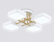 Люстра Ambrella Light FL FL516341 цвет плафона/подвески Белый, Золото, цвет арматуры Белый, Золото-3