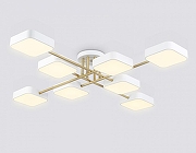 Люстра Ambrella Light FL FL516346 цвет плафона/подвески Белый, Золото, цвет арматуры Белый, Золото-2
