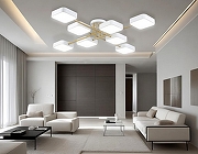 Люстра Ambrella Light FL FL516346 цвет плафона/подвески Белый, Золото, цвет арматуры Белый, Золото-6