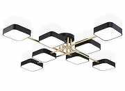Люстра Ambrella Light FL FL516348 цвет плафона/подвески Черный, Золото, цвет арматуры Золото, Черный