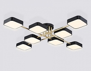 Люстра Ambrella Light FL FL516348 цвет плафона/подвески Черный, Золото, цвет арматуры Золото, Черный-3