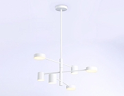 Люстра на штанге Ambrella Light FL FL51684 цвет плафона/подвески Белый, цвет арматуры Белый-3