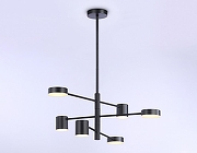 Люстра на штанге Ambrella Light FL FL51686 цвет плафона/подвески Черный, цвет арматуры Черный-2