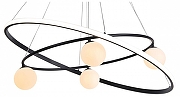 Люстра Ambrella Light FL FL66327 цвет плафона/подвески Белый, цвет арматуры Белый, Черный