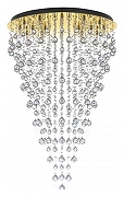 Люстра Arti Lampadari Flusso H Flusso H 1.4.80.615 G цвет плафона/подвески Прозрачный, цвет арматуры Золото