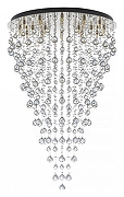 Люстра Arti Lampadari Flusso H Flusso H 1.4.80.615 N цвет плафона/подвески Прозрачный, цвет арматуры Хром