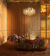 Люстра Freya Mineral FR1010PL-08G цвет плафона/подвески Прозрачный, цвет арматуры Золото-2