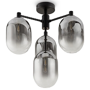 Люстра на штанге Freya Tesse FR1011PL-04B цвет черный