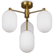 Люстра на штанге Freya Sharlot FR1012PL-04BS цвет латунь