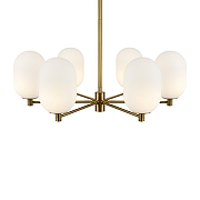 Люстра на штанге Freya Sharlot FR1012PL-06BS цвет латунь-2