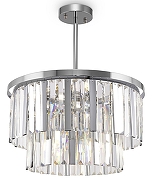 Люстра на штанге Freya Viviane FR11001PL-08CH цвет хром-1