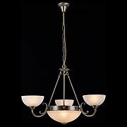 Люстра Freya Herbert FR2012-PL-06-BZ цвет плафона/подвески Белый, цвет арматуры Бронза-3