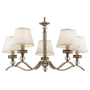 Люстра Freya Alessandra FR2016PL-05BZ цвет бронза античная, неокрашенный