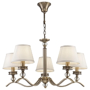 Люстра Freya Alessandra FR2016PL-05BZ цвет бронза античная, неокрашенный-1