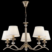 Люстра Freya Alessandra FR2016PL-05BZ цвет бронза античная, неокрашенный-2