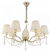 Люстра Freya Madeline FR2019PL-07BS цвет латунь-1