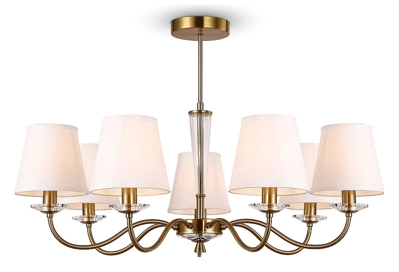 Люстра на штанге Freya Osborn FR2027PL-07BS 