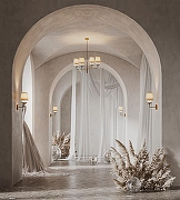 Люстра на штанге Freya Ceramics FR2029PL-04BS цвет плафона/подвески Белый, цвет арматуры Белый, Латунь-11