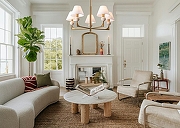 Люстра на штанге Freya Riley FR2043CL-05BS цвет плафона/подвески Белый, цвет арматуры Латунь-7