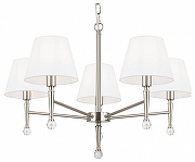 Люстра Freya Rosemary FR2190PL-05N цвет плафона/подвески Белый, цвет арматуры Никель