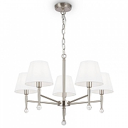 Люстра Freya Rosemary FR2190PL-05N цвет плафона/подвески Белый, цвет арматуры Никель-1