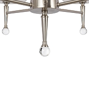 Люстра Freya Rosemary FR2190PL-05N цвет плафона/подвески Белый, цвет арматуры Никель-3