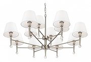 Люстра Freya Rosemary FR2190PL-12N цвет плафона/подвески Белый, цвет арматуры Никель