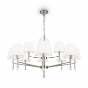 Люстра Freya Rosemary FR2190PL-12N цвет плафона/подвески Белый, цвет арматуры Никель-2