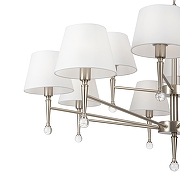 Люстра Freya Rosemary FR2190PL-12N цвет плафона/подвески Белый, цвет арматуры Никель-4