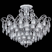 Люстра на штанге Freya Chabrol FR2302CL-06S цвет серебро белое-2