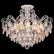 Люстра на штанге Freya Chabrol FR2302CL-06S цвет серебро белое-3