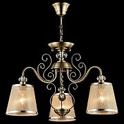 Люстра Freya Driana FR2405-PL-03-BZ цвет бронза античная, неокрашенный-3