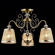 Люстра Freya Driana FR2405-PL-03-BZ цвет бронза античная, неокрашенный-4