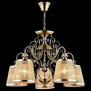 Люстра Freya Driana FR2405-PL-05-BZ цвет бронза античная, неокрашенный-1