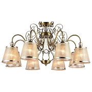 Люстра Freya Driana FR2405-PL-08-BZ цвет бронза античная, неокрашенный