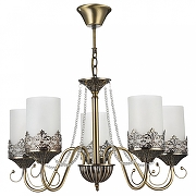 Люстра Freya Sherborne FR2563-PL-05-BZ цвет бронза-1