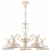 Люстра Freya Benoit FR2566-PL-05-WG цвет плафона/подвески Бежевый, Золото, цвет арматуры Бежевый, Золото-1