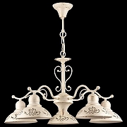 Люстра Freya Benoit FR2566-PL-05-WG цвет плафона/подвески Бежевый, Золото, цвет арматуры Бежевый, Золото-2