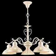 Люстра Freya Benoit FR2566-PL-05-WG цвет плафона/подвески Бежевый, Золото, цвет арматуры Бежевый, Золото-3