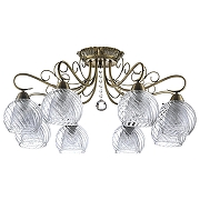 Люстра Freya Nella FR2662-PL-08-BZ цвет бронза