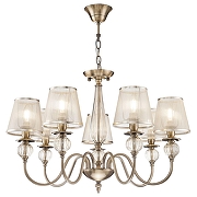 Люстра Freya Inessa FR2685PL-07BZ цвет бронза античная, неокрашенный-1