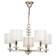 Люстра Freya Tiana FR5015PL-05G цвет золото, белый мраморный-2