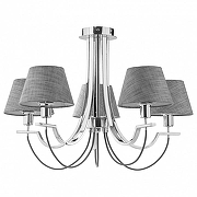 Люстра на штанге Freya Felisa FR5019CL-05CH цвет плафона/подвески Бежевый, цвет арматуры Хром-3